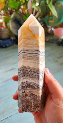 Dendritic Calcite Tower