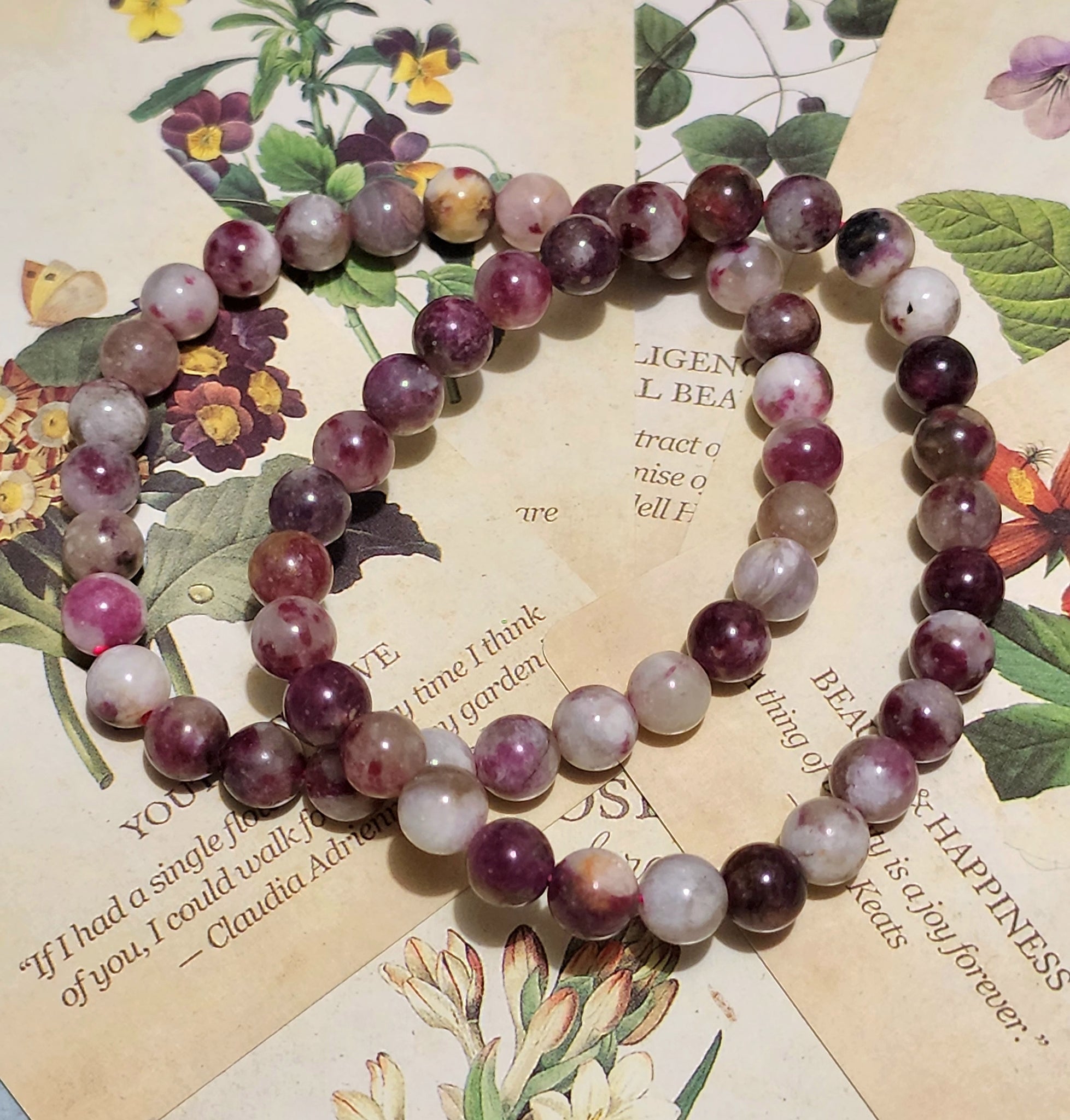 Rubellite Tourmaline Bracelet