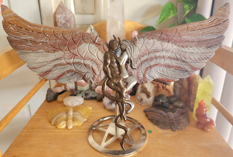 Angel & Devil Jasper Wings