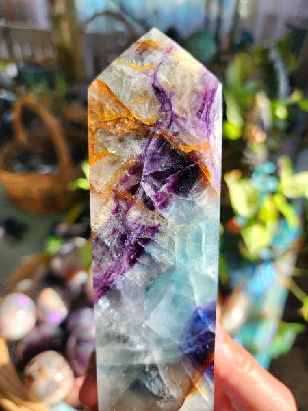 Rainbow Fluorite Tower