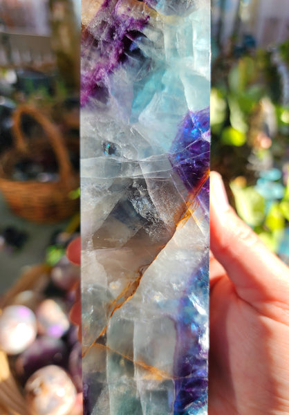 Rainbow Fluorite Tower