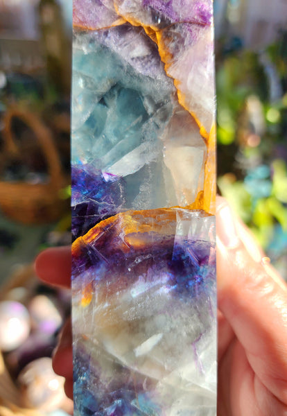 Rainbow Fluorite Tower