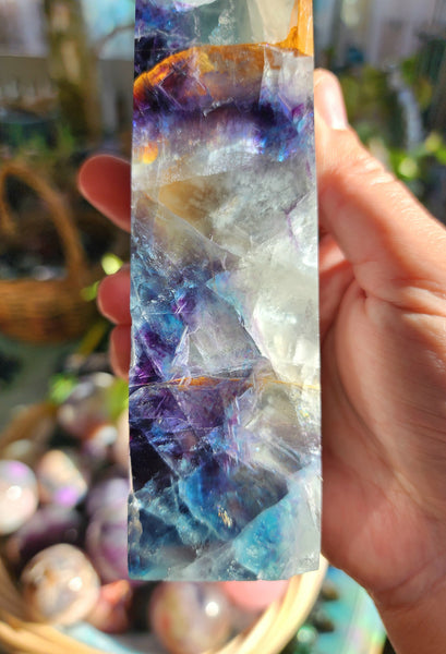Rainbow Fluorite Tower