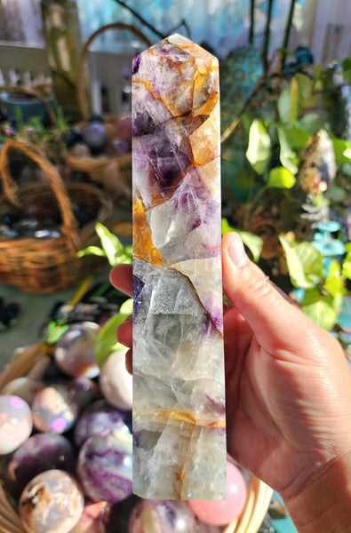 Rainbow Fluorite Tower