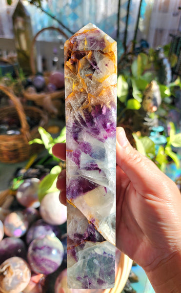 Rainbow Fluorite Tower