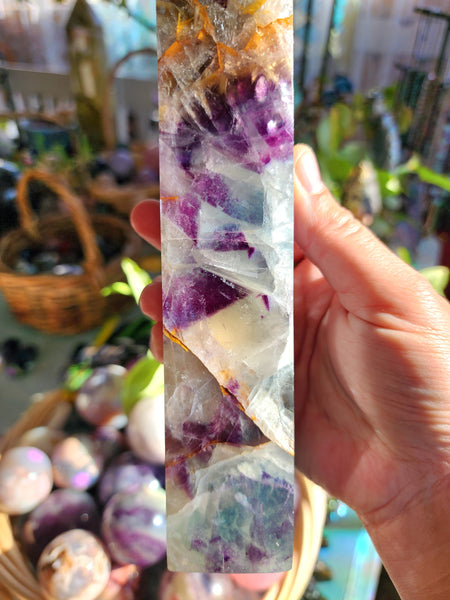 Rainbow Fluorite Tower
