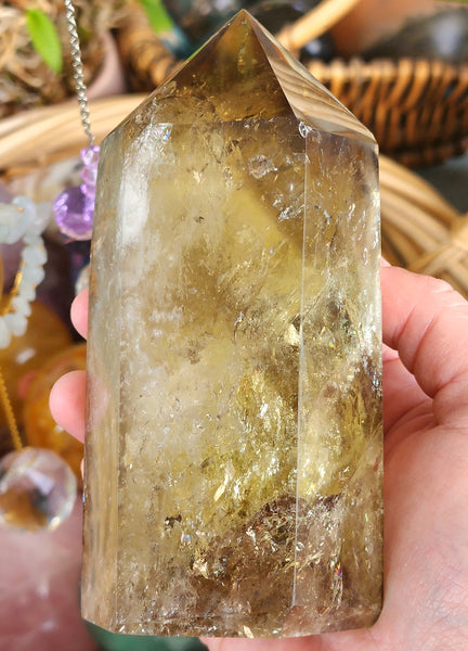 Smokey Citrine Chunky Tower