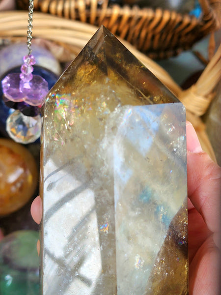 Smokey Citrine Chunky Tower