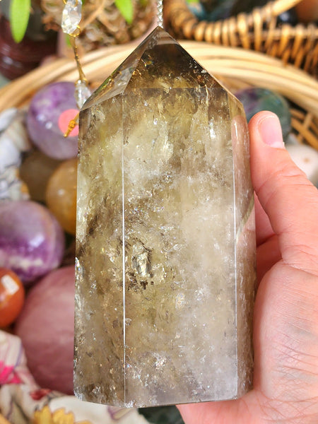 Smokey Citrine Chunky Tower