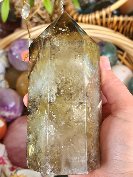 Smokey Citrine Chunky Tower