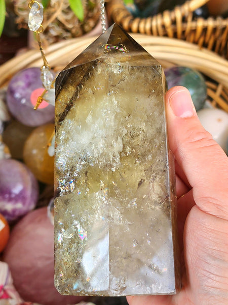 Smokey Citrine Chunky Tower