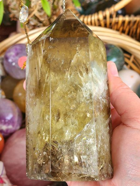 Smokey Citrine Chunky Tower