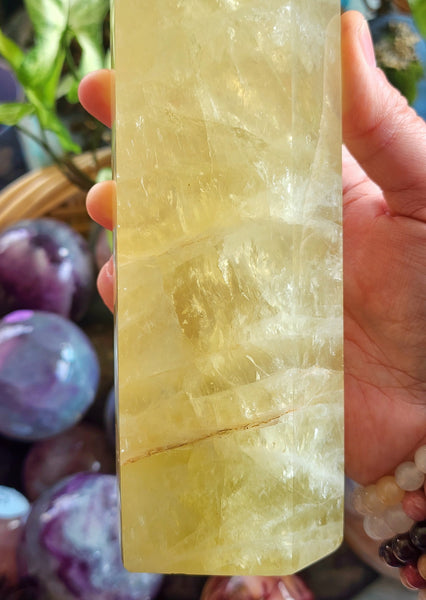 Large Citrine Tower