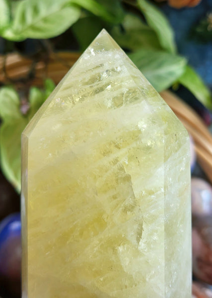 Large Citrine Tower