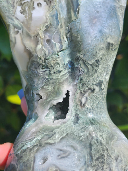 Huge Moss Agate Bodice