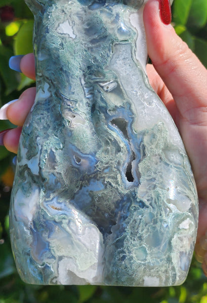 Huge Moss Agate Bodice