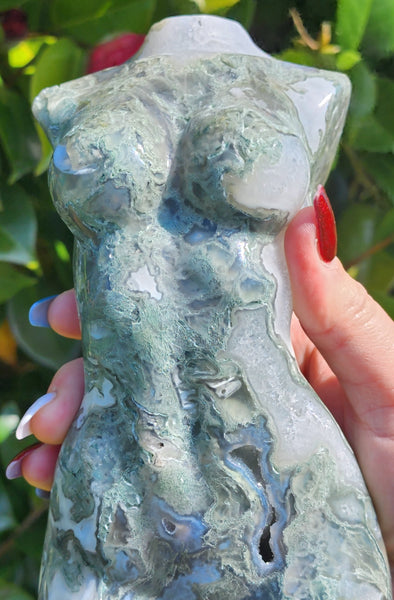 Huge Moss Agate Bodice