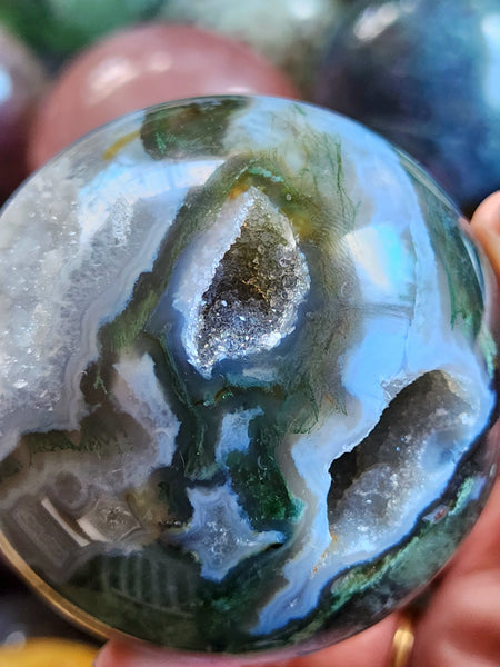 Moss Agate Sphere