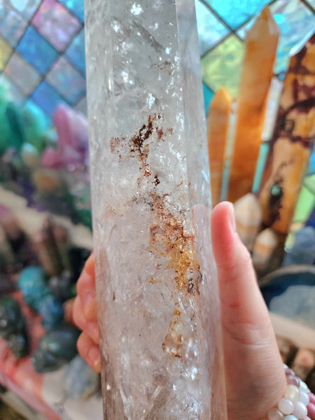 Clear Quartz Tower