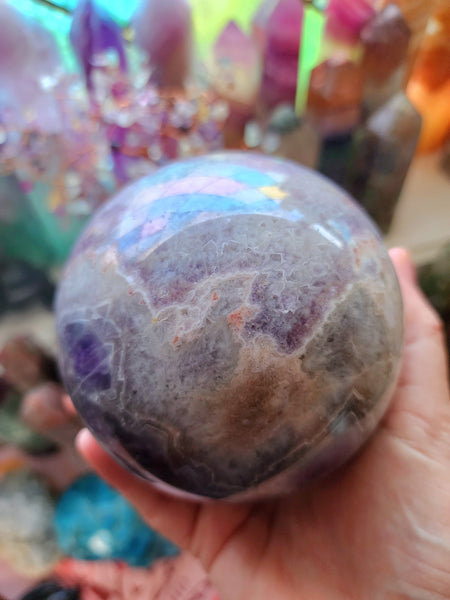 Large Dream Amethyst Sphere