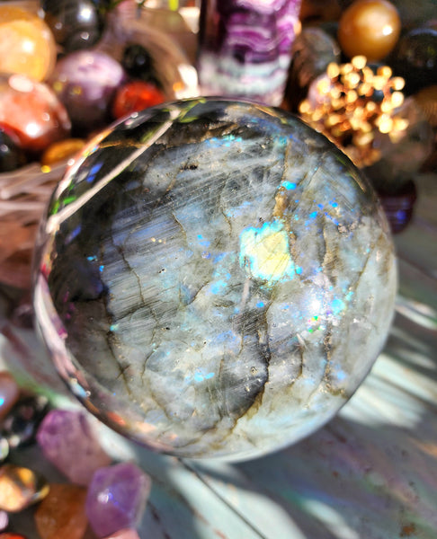 5.3kg Labradorite Sphere