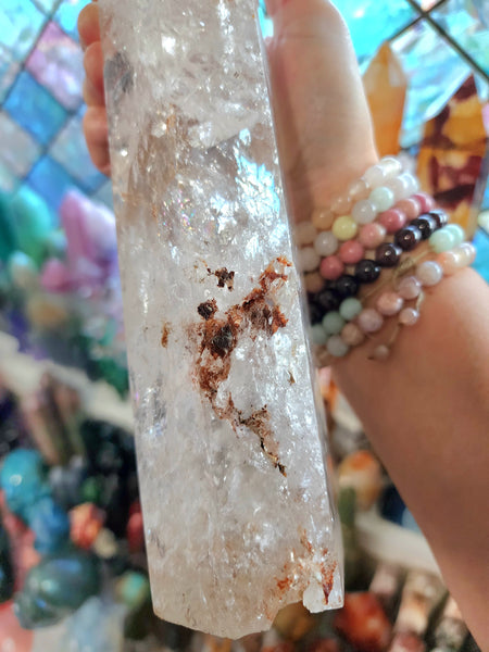 Clear Quartz Tower