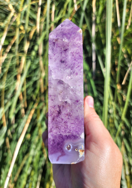 Large Amethyst Agate Mix Tower