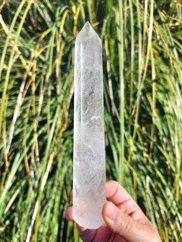 Clear Quartz Tower