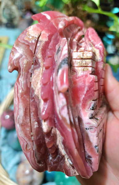 Rhodochrosite Dragon Castle