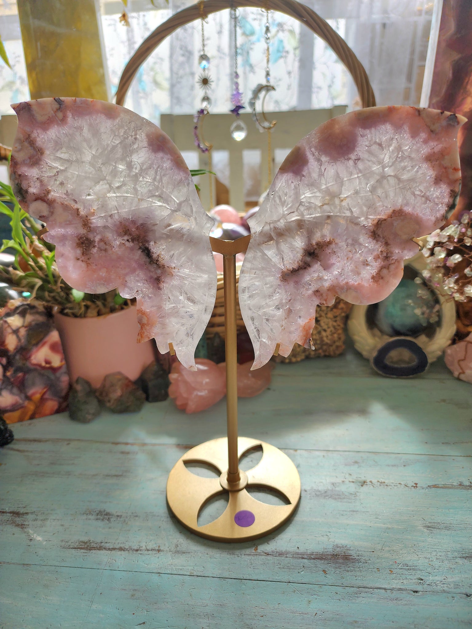 🌸Pink Amethyst Cherry Blossom Mix Butterfly🌸