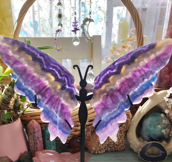 Rainbow Fluorite Butterfly