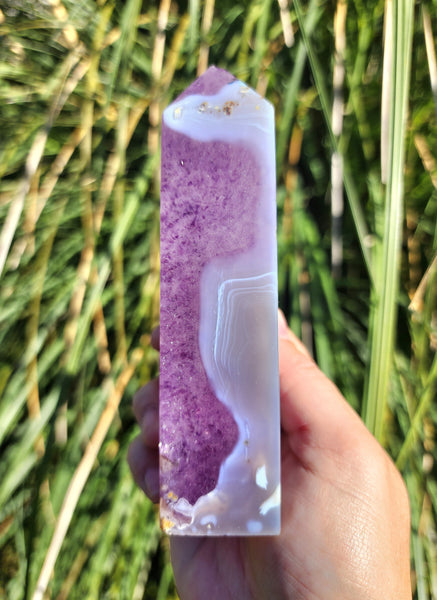 Large Amethyst Agate Mix Tower