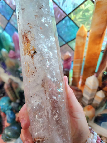 Clear Quartz Tower