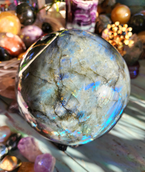 5.3kg Labradorite Sphere
