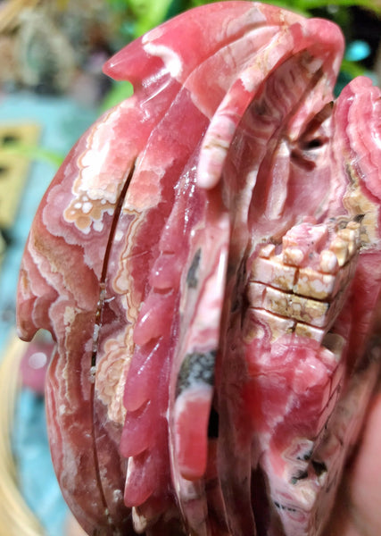 Rhodochrosite Dragon Castle