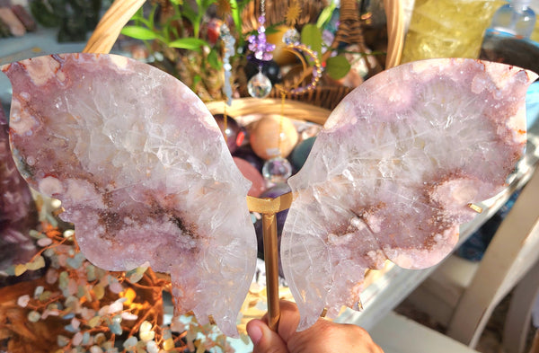 🌸Pink Amethyst Cherry Blossom Mix Butterfly🌸