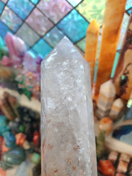 Clear Quartz Tower