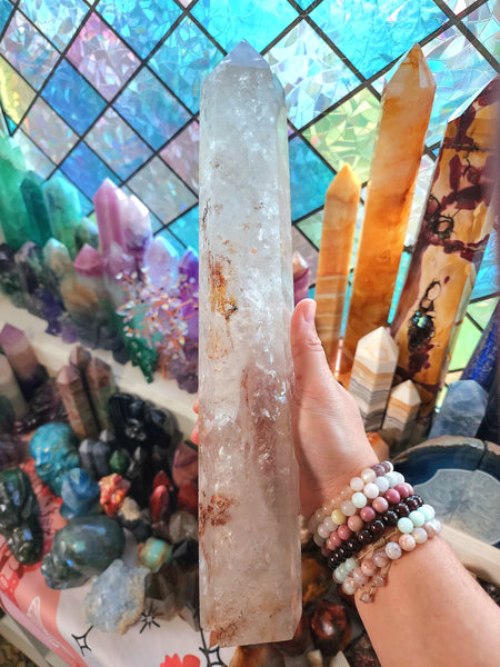 Clear Quartz Tower