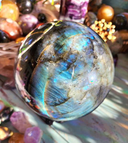 5.3kg Labradorite Sphere
