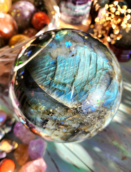 5.3kg Labradorite Sphere