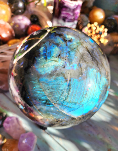 5.3kg Labradorite Sphere