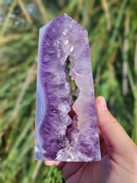 Large Amethyst Agate Mix Tower