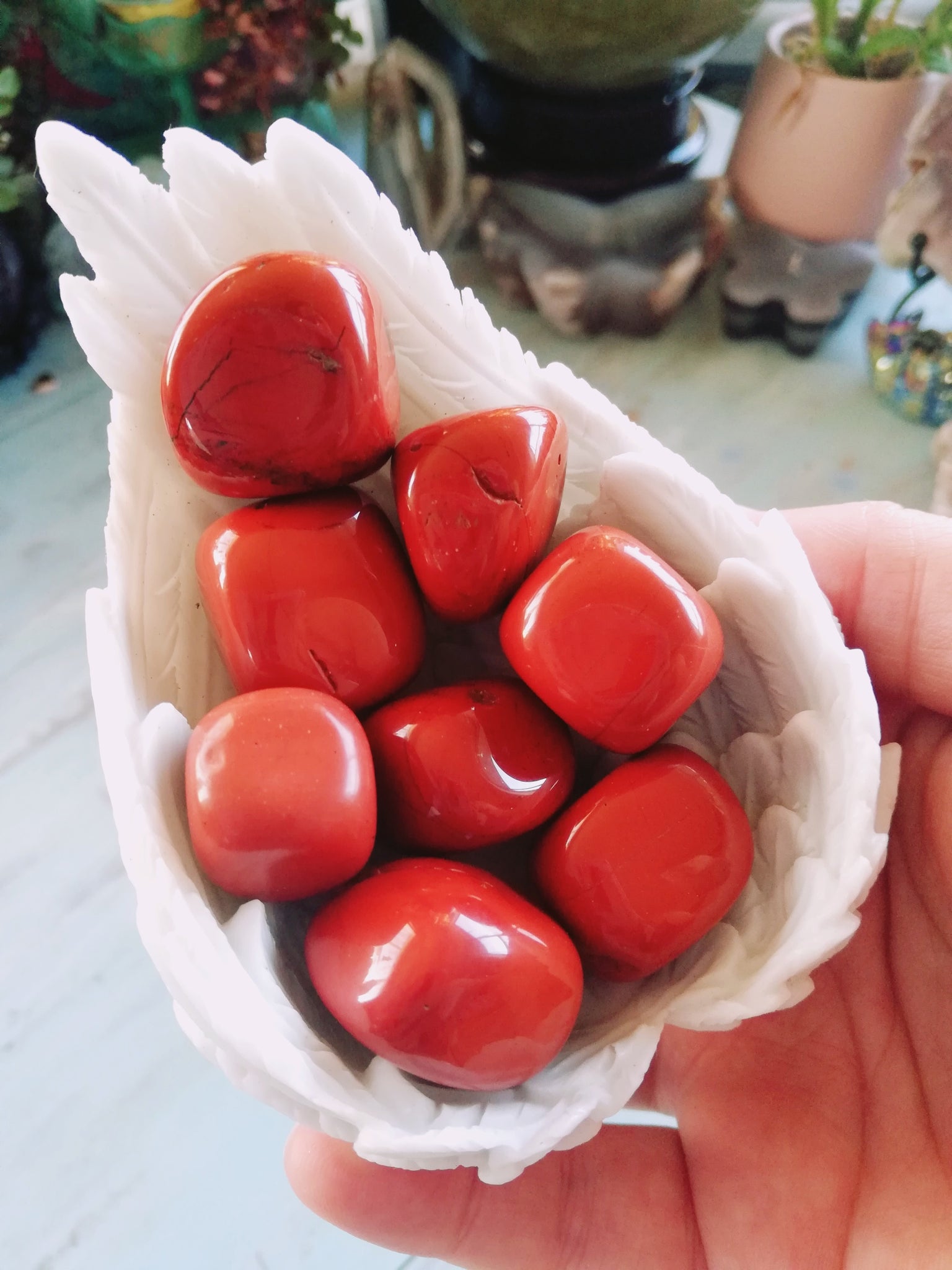 ❤️Red Jasper Tumbles