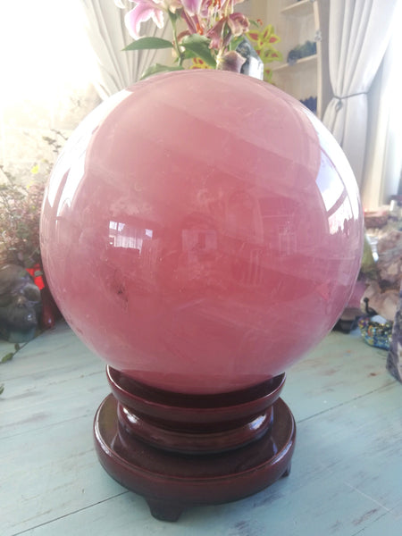 💗🥀Massive 17kg Rose Quartz Sphere