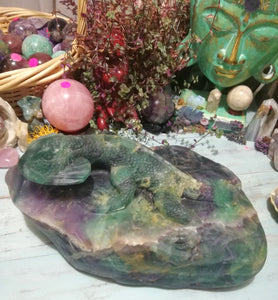 🦎Fluorite Lizard Guardian