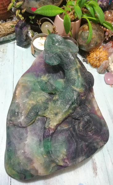🦎Fluorite Lizard Guardian
