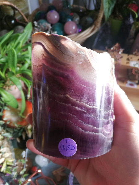 Fluorite Lamp Natural Tones